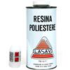 LaSav Resina poliestere liquida trasparente bicomponente per barche stampi 750ml LaSav