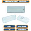 D-LITE Lampada Di EMERGENZA A LED Parete Ricaricabile Da Incasso SLIM Luce Fredda 50 4W