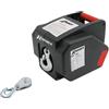 Ribimex VERRICELLO ELETTRICO 12 V - 300 W Con carrucola e fune in acciaio 9,14 mt.