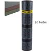 BricoShop24 Rotolo Guaina Ardesiata Verde 10 mt Bituminosa 4kg/m2 Impermeabilizzante Tetti