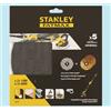 STANLEY 5 DISCHI ABRASIVI STANLEY FATMAX SFM STA39297 PER LEVIGATRICE MURO
