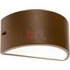 SOVIL LAMPADA APPLIQUE DA PARETE 'UMBE' 474 - 60 W - cm.25x12x13 TIPO CHIUSO