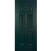 BlindoFacile Pannello per Porta Blindata Verde da Esterno in Vetroresina 90x210 con Arco