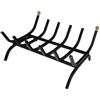 BricoShop24 Brucialegna Alari Porta Legna Camino Barbecue Bracere Caminetto in Ferro Battuto