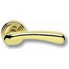 Ghidini Coppia Maniglia per porte Ottone lucido c/rosetta Serie Nicole Ghidini