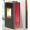 KING TERMOSTUFA IDRO A PELLET KING - 14,8 Kw/h con telecomando