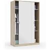 FORES LINEA LC - ARMADIO 2 ANTE SCORREVOLI 120x50x200h