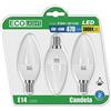 ECOLIGHT 3 LAMPADINE ECOLIGHT A LED OLIVA