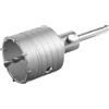 Total FRESA CAROTATRICE A TAZZA 65 MM PER MURO FRESE PIETRA CEMENTO CON ASTA SDS PLUS