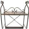 CRUCCOLINI LINEA RELAX Scaffale 5 piani cm. 187 in ferro battuto varie finiture