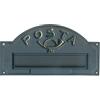 ALUBOX CASSETTE POSTALI - PLACCA BUCALETTERE POSTA ANTICA GHISA ALUBOX A3/GH