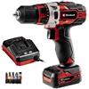 Einhell Trapano avvitatore a batteria 12V 2 velocità 30 Nm Einhell 4513590 TE-CD 12/1 Li