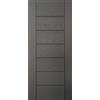BlindoFacile Pannello per Porta Blindata in Vetroresina da Esterno Helios Grigio 90x210