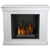GMR TRADING CAMINO a bioetanolo GMR RAFFAELLO 3 Kw/h in legno MDF bianco