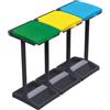 MONGARDI PATTUMIERE PATTUMIERA PORTASACCHI IN PVC A 3 COPERCHI