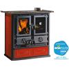 NORDICA CUCINA STUFA A LEGNA NORDICA ROSETTA LIBERTY - Kw 7.2 con forno