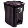 STEFANPLAST PATTUMIERE PATTUMIERA Lt. 6 cm. 20,5x20,5x28 h CON PEDALE STEFANPLAST ELEGANCE