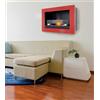 Tecno Air System Biocamino da Parete Treviso 2500W Bianco Tecno Air System