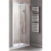GRANISUD Porta box doccia TRIS apertura scorrevole 3 ante L 90 - 140 cm, H 190 cm Nicchia