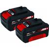Einhell 2 X batterie Einhell PXC-Twinpack da 18V e 4,0 Ah per utensili