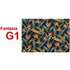 FRASCHETTI CESTA PORTABIANCHERIA GLICINE CON TOP IN TESSUTO FANTASIA 30x40x52h