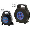 BRIXO AVVOLGICAVO ELETTRICO BRIXO PROLUNGHE 5/10/20 mt. con protezione termica
