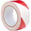 BRIXO BANDA SEGNALETICA NASTRO SEGNALETICO 200 mt. HDPE BIANCO/ROSSO BRIXO