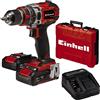 Einhell Trapano avvitatore a percussione batteria Einhell TE-CD 18/50 Li-i BL 4513940