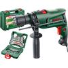 BOSCH TRAPANO AVVITATORE PERCUSSORE BOSCH EASY IMPACT 630 CON SET ACCESSORI X33