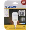 VELAMP PUNTO LUCE LED LAMPADA SEGNAPASSO CON INTERRUTTORE 2 LED LUCE NOTTURNA 0,3 W