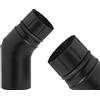 ALA GOMITO 45° ALA PELLET ECO in acciaio saldato per stufe a pellet