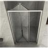 Totama Box Doccia Nicchia Porta a Libro 60 70 75 80 85 90 95 100 Cristallo 6 mm