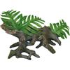 CROCI SPA DECORATIVI PER ACQUARI RADICE MD IN LEGNO NATURALE CON FOGLIE