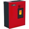 Eva Stampaggi Stufa a Pellet Punto Fuoco Camilla 5,6Kw Rosso