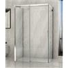 BricoShop24 Box Cabina Doccia in Cristallo 8 mm Tre 3 Lati Porta Scorrevole