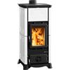 La Nordica Stufa a Legna Emiliana Bianco Infinity Nordica Mod. 7112603