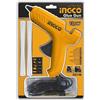 Ingco PISTOLA PER COLLA A CALDO 100 W termocollante 2 STICK DI COLLA legno carta