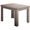TopQuality Furniture Tavolo Apribile a Libro Allungabile da 90 a 180 Tavolino in Legno Olmo