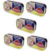 ramirez 5 lattine di pesce tonno selvatico Ramirez naturale in olio di girasole 120 g...