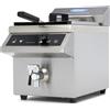 Maxima Friggitrice - 8L - 1 Cestello - Induzione - con Rubinetto di Scarico