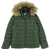 Tommy Hilfiger Donna TJW Essential Hooded Piumino Giacca Verde Taglia M