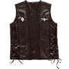 W WIDMANN MILANO Party Fashion - Costume biker gilet Outlaw, in similpelle, rocker, costumi di carnevale