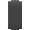 BTICINO Pulsante Doppio 10a 250vac Antracite Living Light BTICINO L4036N