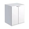 Mongardi Coprilavatrice Plastica con Ante 68,5x64,5x88h cm Interno Esterno per Lavatrici