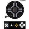 Autonet LED Faro Tondo 7 Pollici 180 Cm In Alluminio Luce Di Marcia Diurna DRL Per Moto