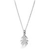 LE BEBE' Collana Le Bebè Medio Pavè LBB152 Bimba Femminuccia Oro Bianco Diamanti