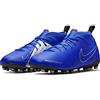 Nike Jr. Phantom Vision Club Dynamic Fit MG, Scarpe da Calcio, Blu (Racer Blue/Racer Blue-Black 400), 35.5 EU