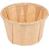 Garcia de Pou 250 pezzi - Tarrine carta piegata 60 ml Ø5,4 x 3,4 cm naturale Perg. Antigrasi