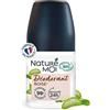 Naturé Moi - Deodorante roll-on - Efficienza 24 ore - Deodorante uomo con Aloe Vera Bio e Magnesio - Profumo legnoso - 99% di origine naturale - 50 ml - Made in France
