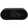 Radiosveglia Nera Con Proiezione Orario E Doppia CRP-717BLACK